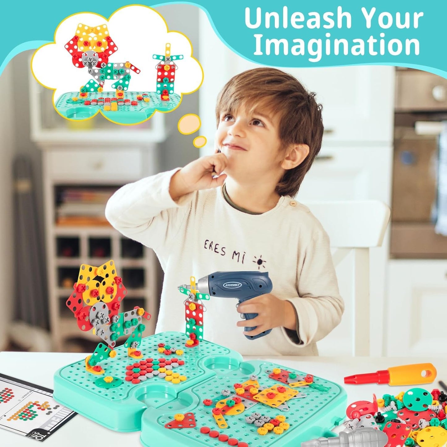 Little Engineer™ DIY Montessori Tool Kit 224 PCS