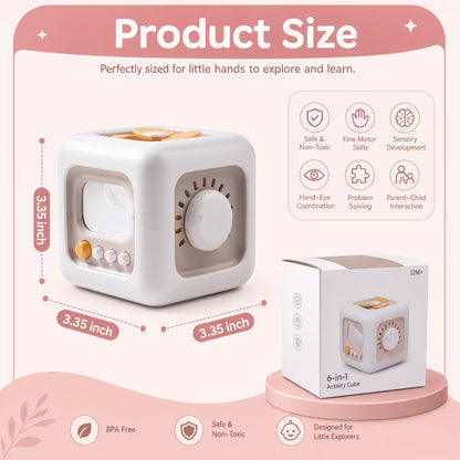 6-in-1 Montessori Activity Cube